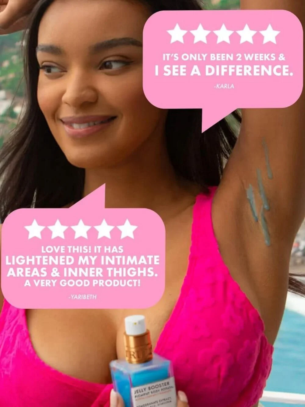 Jelly Booster Pigment Body Potion | Dark Spot Remover & Skin Brightener
